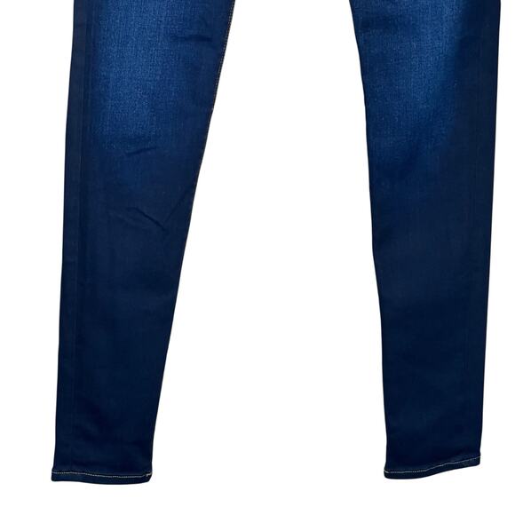 Hudson Women’s Nico Mid-Rise Super Skinny Dark Wash Jeans Size 27 EUC - Picture 3 of 11